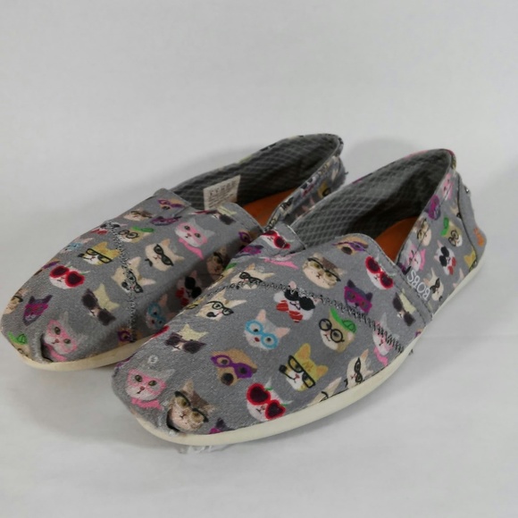 bobs shoes cat print